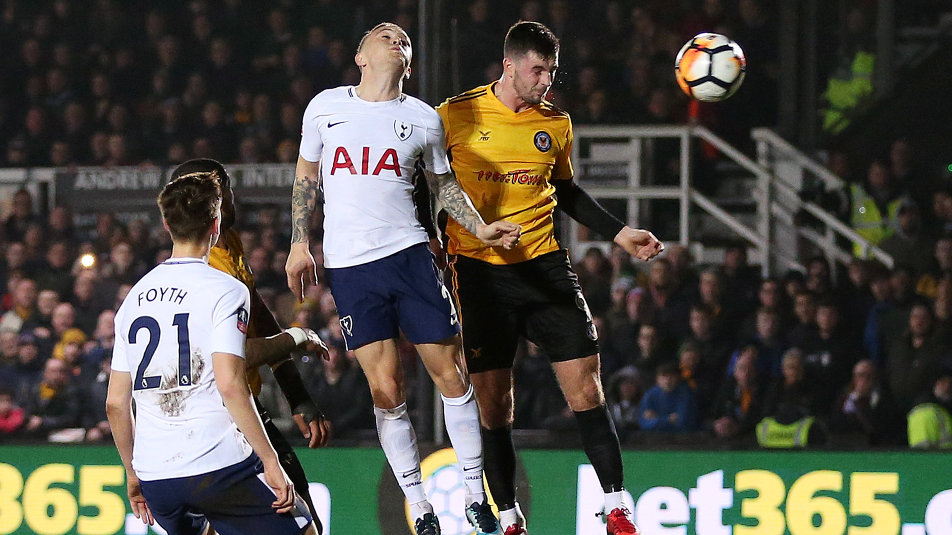 FA Cup Moments Newport County 11 Tottenham Hotspur Newport County